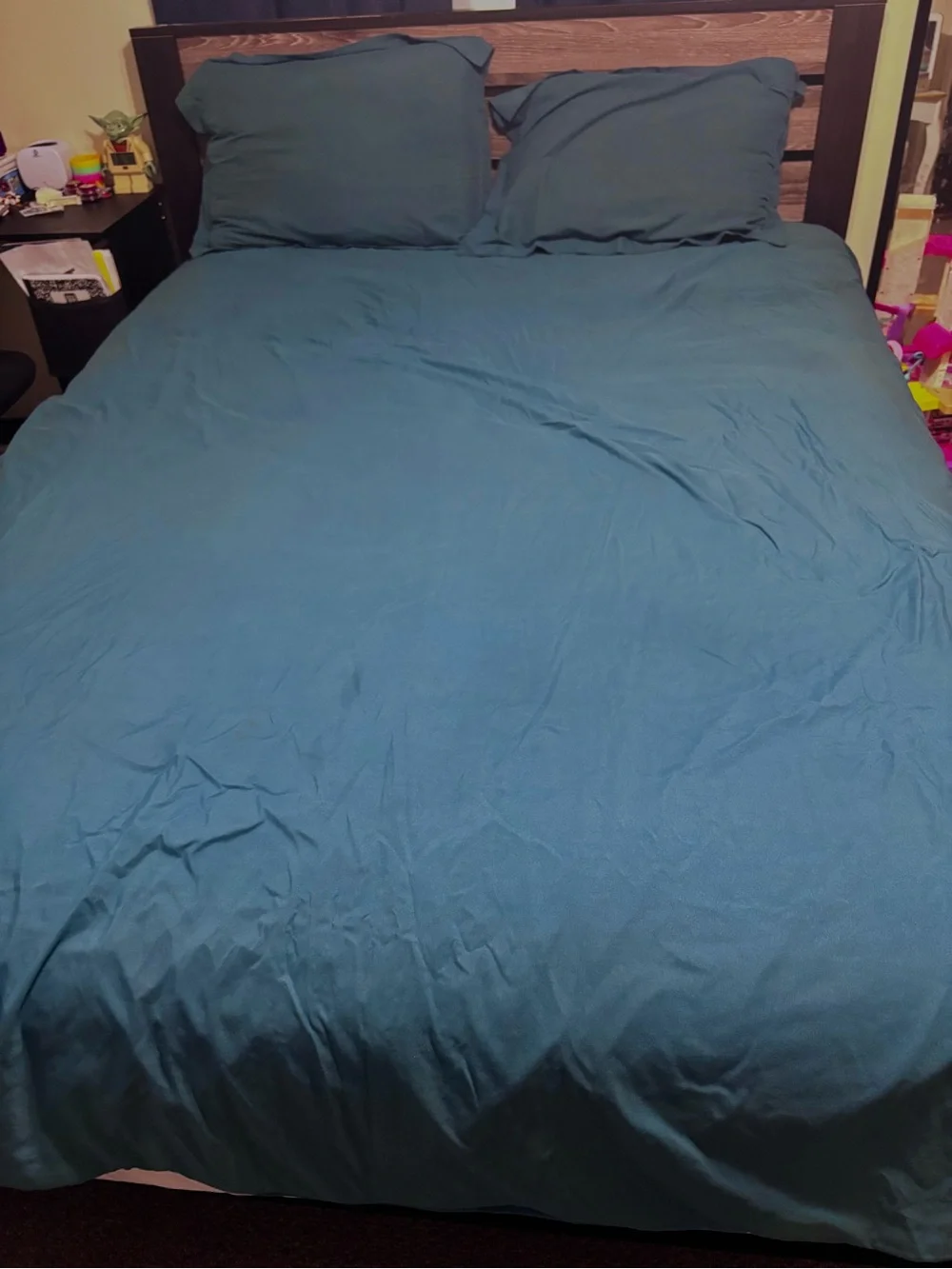 Teal Duvet Cover Set - Unbranded